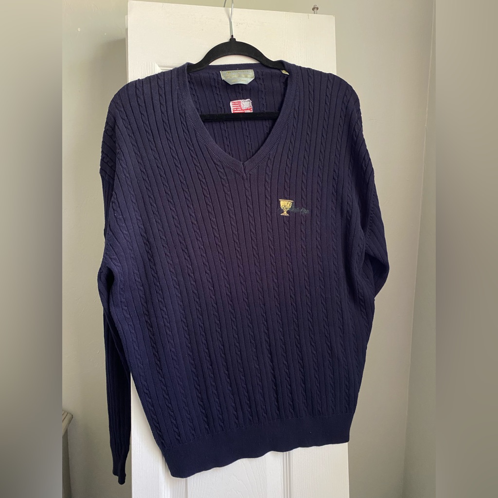 Golf Vintage Presidents Cup VNeck Sweater